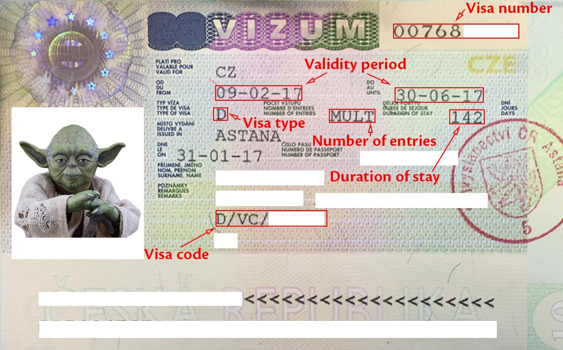 Visa example